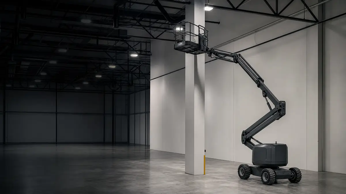 Articulating Boom Lifts jobsite access in Augusta