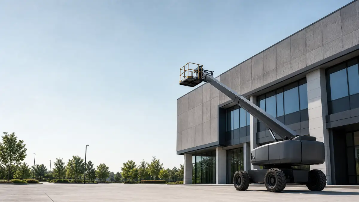 Boom Lifts jobsite access in Augusta